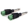 thumbnail image 5 of Woeilo 1/4 Inch Jack - Mono Male Plug for Guitar, Speaker, Microphone Cable (2 Pack), 5 of 5