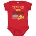 thumbnail image 3 of Inktastic Vizsla Loved by a (Dog Breed) Boys or Girls Baby Bodysuit, 3 of 5