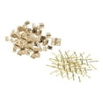 thumbnail image 1 of Mini bisagras para muebles perfecl 50 Piezas Dorado, 1 of 8
