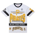 thumbnail image 2 of Men's Mitchell & Ness White Pittsburgh Pirates Cooperstown Collection Team Origins Premium T-Shirt, 2 of 7