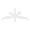 thumbnail image 2 of 48"W x 20"H x 4"D x 4"F, 10/12 Pitch, Alberta Architectural Grade PVC Gable Bracket, 2 of 8