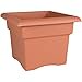 thumbnail image 3 of Veranda Square Planter 14"-Terra Cotta, 3 of 5