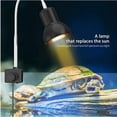 thumbnail image 1 of Lámpara para , luz para UVA UVB giratoria de 360  degree, lámpara para tortugas, Colco  Luz de calor de terrario, 1 of 8