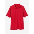 thumbnail image 2 of Woman Within Plus Size Elbow-Sleeve Polo Tunic, 2 of 6