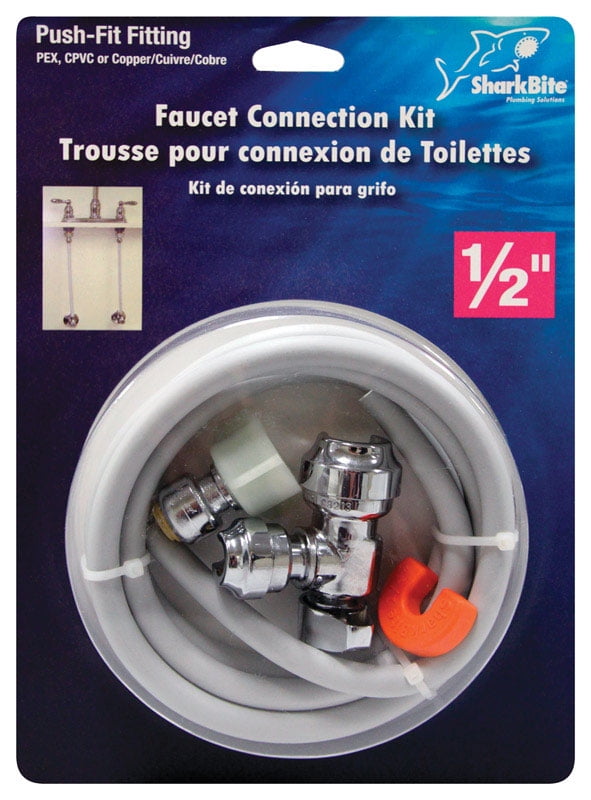 SharkBite 1/2 in. Push 10 ft. Stainless Steel Installation Kit