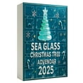 thumbnail image 3 of dajkiuy Sea Glass Christmas Tree Advent Calendar, Christmas Decoration Crafts, Handmade Seaside Christmas Decor, Acrylic Hanging Ornaments, Xmas Decor Gift, 3 of 4