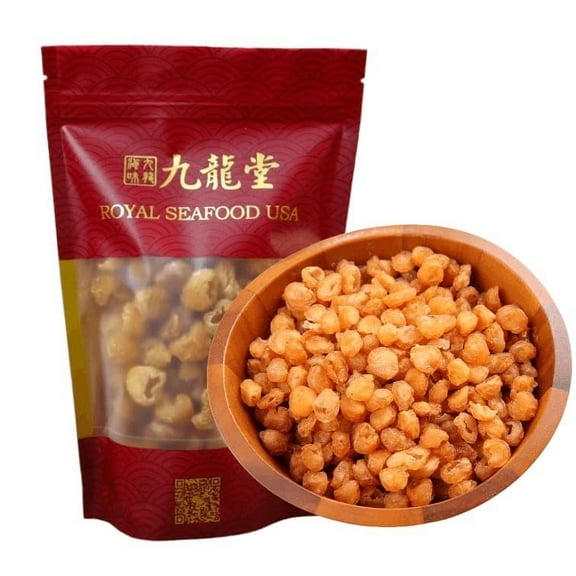 Royal Seafood USA Premium Natural Dried Longan from Thailand 225g, 100% fruit Meat