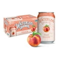thumbnail image 3 of Waterloo Sparkling Water, Peach, 12 fl oz, 8 pack cans, 3 of 8