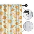 thumbnail image 4 of Blackout Kids Curtains,Colorful Sun Moon Star Planet Pattern Childrens Insulated Curtains Set Of 2,Bedroom Essentials,Toddler Room Decor 42x63in(106x160cm), 4 of 5
