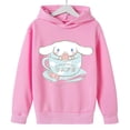 thumbnail image 2 of Sudadera con capucha de Cinnamoroll para niño y niña, suéter de manga larga con dibujos animados de Sanrio, ropa de otoño y primavera, novedad de 2023, 2 of 4