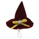 thumbnail image 1 of Sombreros de brujas de Halloween Gloria Accesorios de cosplay Vino rojo, 1 of 9