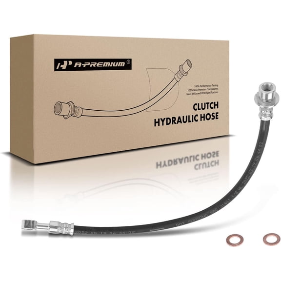 A-Premium Clutch Hydraulic Hose Line Compatible with Honda Fit 2007-2008 L4 1.5L, Replace# 46961SAAE01