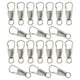 thumbnail image 1 of Kit de reparación de tiradores de cremallera premium, 32 tiradores de cremallera universales extraíbles Plata, 1 of 9