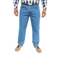 thumbnail image 1 of Pantalón de mezclilla rígida John Silver  Corte recto tipo vaquero Color azul claro, 1 of 2