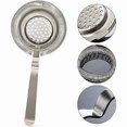 thumbnail image 3 of 1 pc round cocktail strainer, stainless steel ice filtration tool, strainer filter for home bar restaurant, 3 of 5