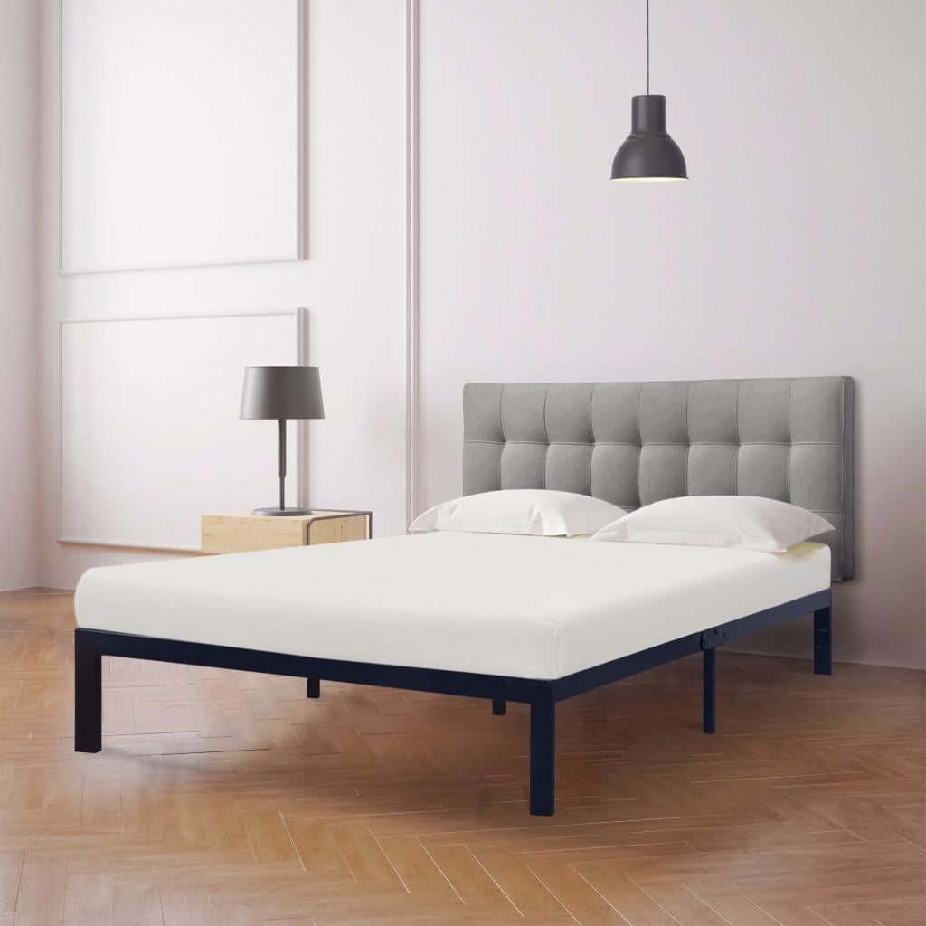 Best Mattress 6 Inch Memory Foam And Heavy Duty Steel Platform Bed Frame Set