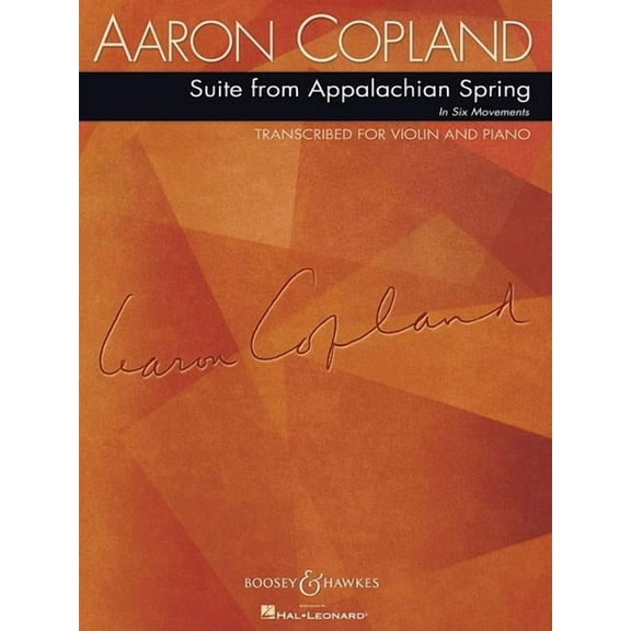 Suite from Appalachian Spring: for Violin and Piano