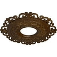 thumbnail image 3 of Ekena Millwork 22"OD x 6 1/4"ID x 1 3/4"P Orrington Ceiling Medallion (Fits Canopies up to 6 1/4"), Hand-Painted Root Beer Crackle, 3 of 6