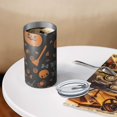 thumbnail image 3 of 20oz Coffee Tumblers Trick or Treat Halloween Pattern Stainless Steel Vacuum Insulated Travel Tumbler Coffee Cups Mug with Lid and Straw with Cleaning Brush for Cold & Hot Drinks, 3 of 5