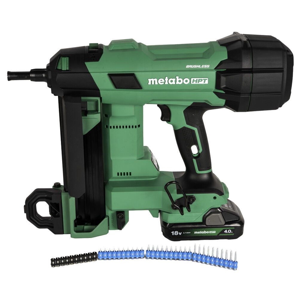 Metabo Hpt 18V 1-9/16 Inch Cordless Concrete Pin Nailer Kit
