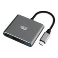 thumbnail image 1 of Station d'accueil USB-C 3-en-1 Adesso AUH-4010 – HDMI, USB-A, USB-C, Prêt à l’emploi, 1 of 7