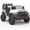White, variant on Hikiddo 12 Volt Kids Ride on Car, 2-Seater Battery Operated Ride on Truck Toy for Kids Boys with Remote, Bluetooth - Pink