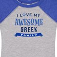 thumbnail image 4 of Inktastic Greek Family Pride Awesome Boys or Girls Baby Bodysuit, 4 of 5