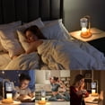 thumbnail image 5 of HAIDOLIANG Blue Candle Warmer Lamp with Timer & Dimmer, Adjustable Height with 2 Bulbs, Gifts for Women, 5 of 6