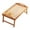 Beige, variant on Qiweii Foldable Bed Tray Table, Laptop Desk for Sofa Bedroom, Adjustable Lap Desk with Handle for Eating, Working, Reading, Snacking on Couch, Stable Legs, Portable Storage