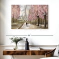 thumbnail image 3 of Elephant Stock Paris Stroll Wall Art - Horizontal Canvas Wall Art - Living Room Wall Decor - City Canvas - Brown And Gray Decor By Tava Studios - 39" x 26", 3 of 8