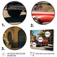 thumbnail image 3 of Designart "Cuban Car Influence in Miami" Cityscapes Floater Framed Canvas Art Print, 3 of 7