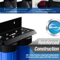 thumbnail image 6 of iSpring Whole House Water Filter System, Reduce 99% Chlorine, Chemical, Sediment, Taste & Odor, SGS-Tested 5-Layer Whole House Filter System, 10” x 4.5” Filters,1” Inlet/Outlet, Model: WGB21B, 6 of 8
