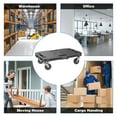 thumbnail image 6 of Gymax 2pcs Platform Dolly Interlocking Furniture Mover 660lbs Weight Capacity, 6 of 10