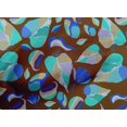 thumbnail image 5 of oneOone Cotton Poplin Brown Fabric Abstract Floral Dress Material Fabric Print Fabric By The Yard 42 Inch Wide, 5 of 6