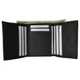 thumbnail image 6 of Premium Men's Leather Trifold Flap up ID & Outside ID Window Wallet P 3455, 6 of 6