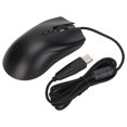 thumbnail image 1 of Ratón ergonómico para juegos RGB con diseño de comodidad mejorada, con cable USB, Plug & Play, compatible con computadoras de escritorio y portátiles, sensación mecánica, 1 of 8
