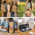 thumbnail image 4 of Yspwyqan Kids Backpack 4Pcs Set, Pineapple Axolotl Lightweight School Bookbag with Lunch Bag Pencil Case for Grade 1-6 Students, Back to School Gifts, 4 of 6