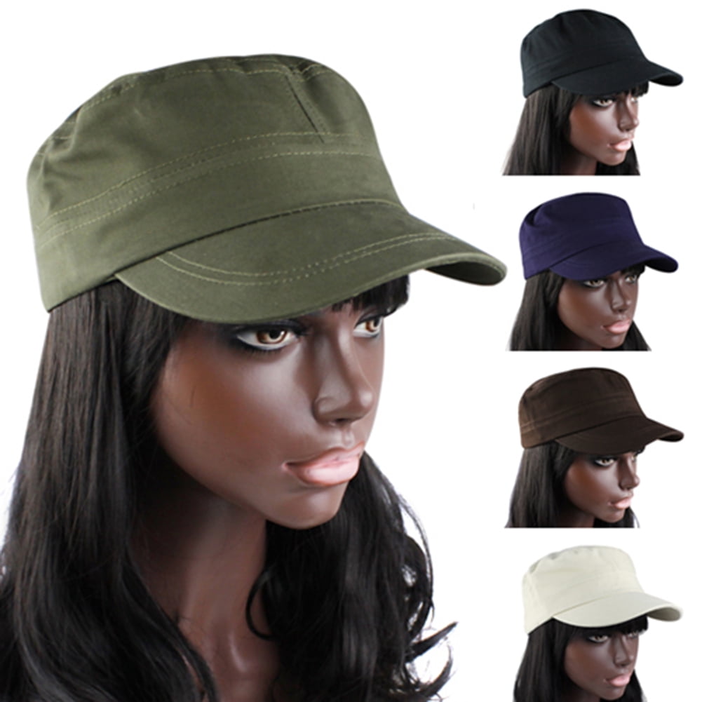 s Vintage Adjustable Military Army Cap 