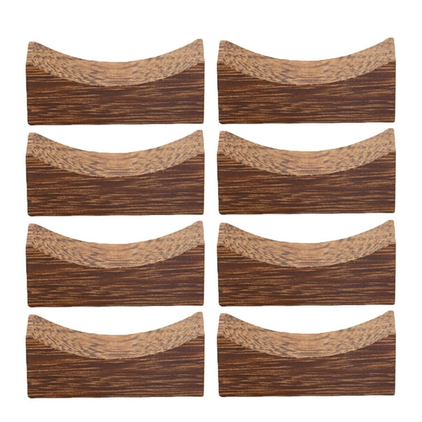 Juego de 8 soportes japoneses de madera para palillos, aptos para lavavajillas, multifuncionales para cucharas, tenedores y otros utensilios de mesa.