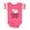 Football Pink and White, variant on Mawmaw and Pawpaw Love Me Grandchild Girls Baby Bodysuit