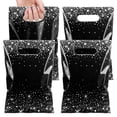 thumbnail image 1 of Bolsas de regalo Party Favor Pasimy, color negro y plateado, 17 x 25 cm (50 unidades), 1 of 7