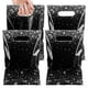 thumbnail image 1 of Bolsas de regalo Party Favor Pasimy, color negro y plateado, 17 x 25 cm (50 unidades), 1 of 7