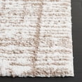 thumbnail image 4 of SAFAVIEH Rumi Selma Distressed Polyester Shag Area Rug, Beige/Ivory, 4' x 6', 4 of 8