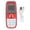 Red, variant on LYD Mini Button Phone Unlocked Dual SIM Card 2G GSM Low Radiation BT Dialer Music Player with Voice Changer Smallest Mobile Phone Black Compact Design 0.66 Inches / 1.68 cm OLED Screen Pocket Sized