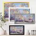 thumbnail image 4 of Designart 'Abstract Cityscape With Pastel ' Modern Framed Art Print, 4 of 4