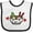 White and Black, variant on Inktastic Ramen Japanese Noodles Lover Boys or Girls Baby Bib