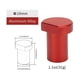 thumbnail image 4 of Banco Yuxing paquete de 8 abrazadera de aleación de aluminio color rojo, 4 of 5