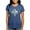 Heather Blue, variant on - PD Moreno's Halloween Ghost Women's Deluxe T Shirt - Womens Tri-blend T-Shirt