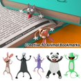 thumbnail image 2 of Marcapáginas TQEHS 1 pieza creativos 3D forma de Animal, 2 of 6