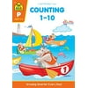 School Zone Preschool Workbooks, Counting 1-10